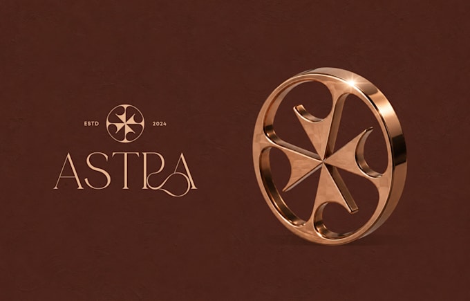 do modern minimalist luxury logo design for your business