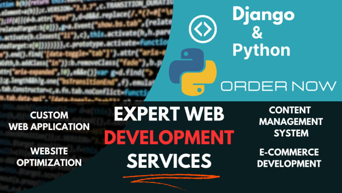 Develop and customize python, django web application by Hannahbaker859 ...