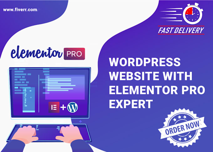customize wordpress website with elementor