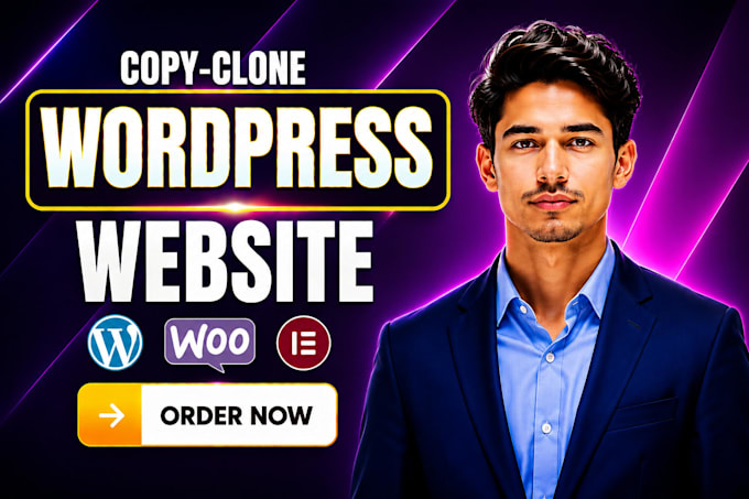 clone, copy, duplicate any website into wordpress elementor