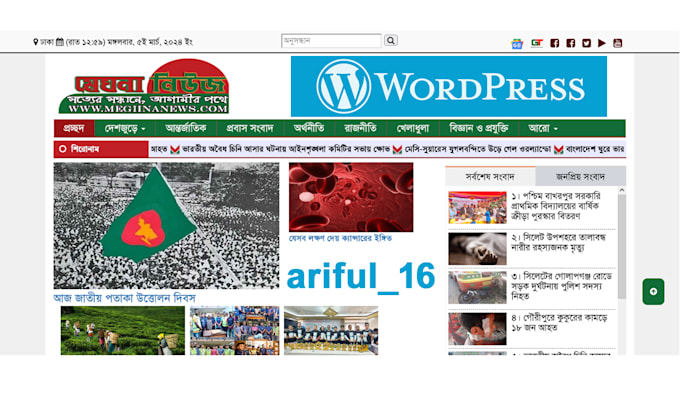 design your website with shaftech newspaper wordpress theme