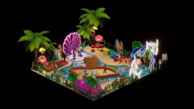 create mall event decors such as christmas and diwali