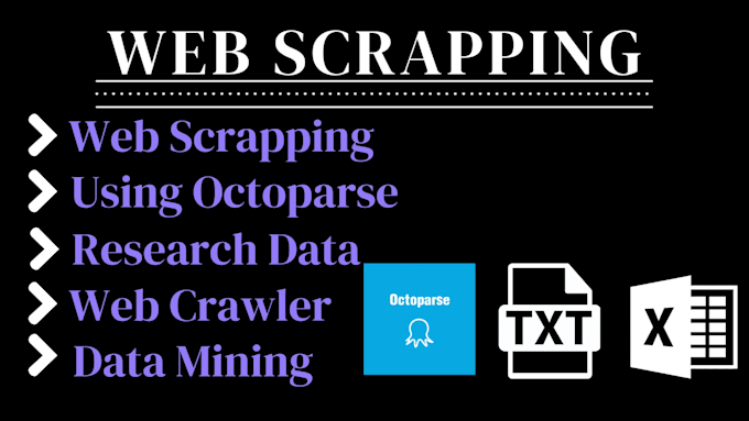 do web scraping of any website using octoparse