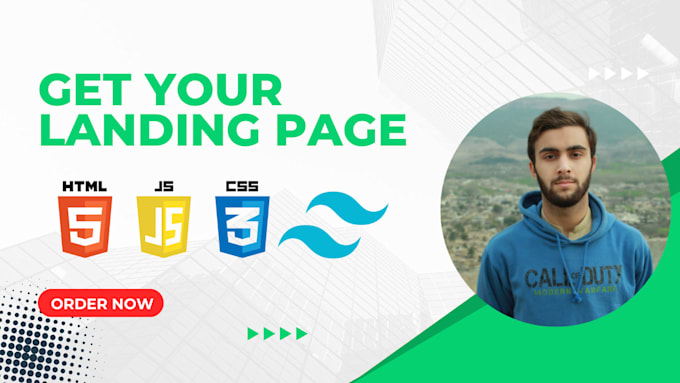 create a landing page for your business