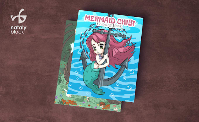 make a coloring book cover