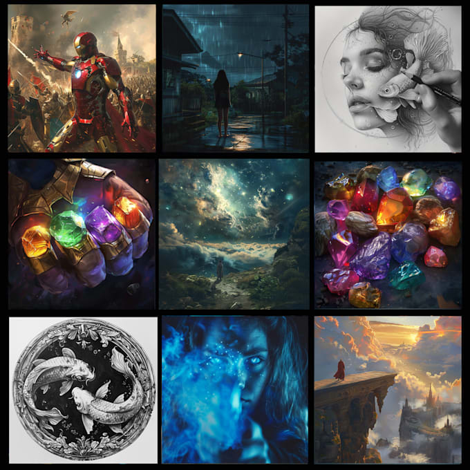create professional ai art and designs using midjourney
