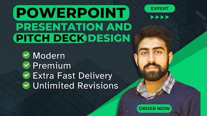 design engaging and modern presentation in 12 hours