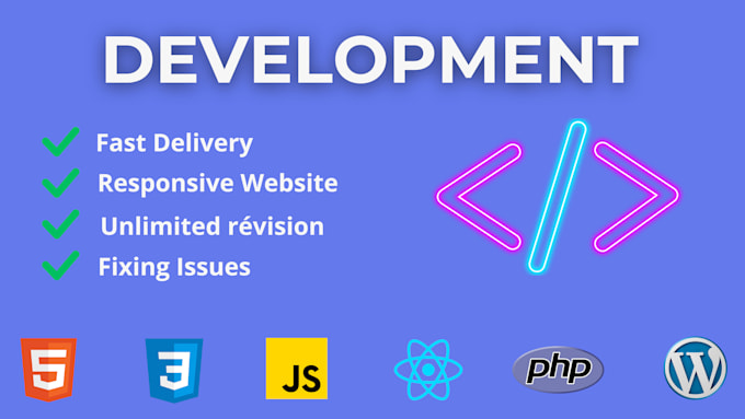 Code html5, css3 , javascript,php ,wordpress by Omfa_agency | Fiverr