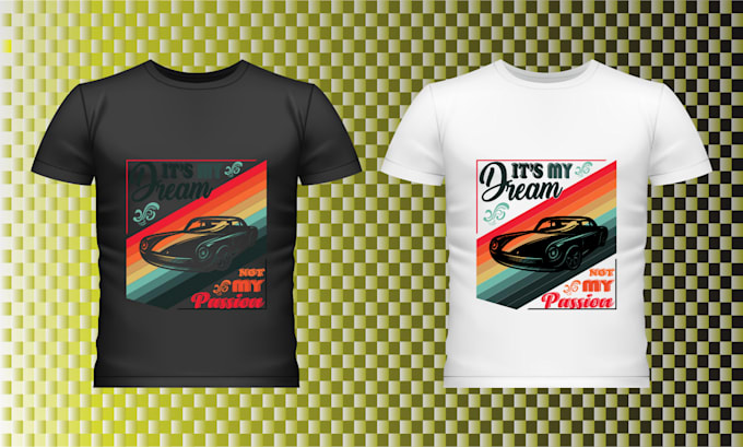 do vintage typography t shirt design