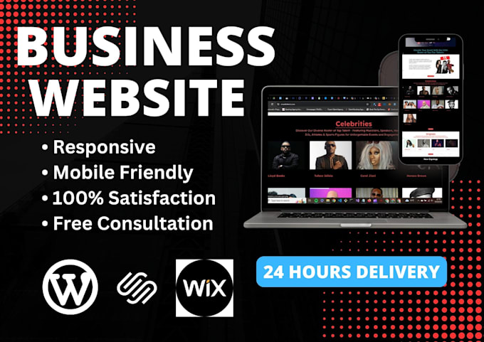 build business website and web development