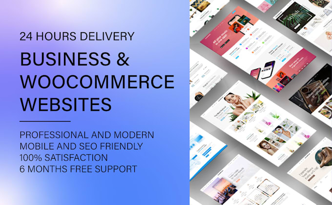 develop wordpress ecommerce website with divi and woocommerce