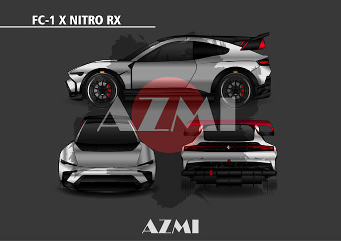 make awesome vehicle wraps, helmets, apparel design