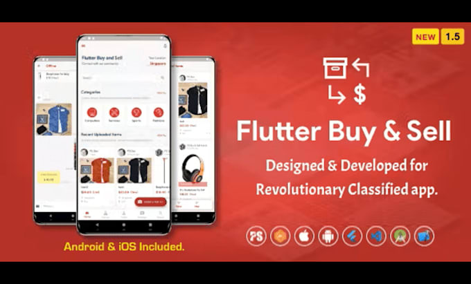 build buy and sell app like ebay, olx, quicker