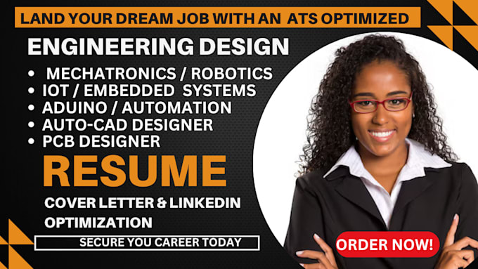 write a standard resume for pcb designer, embedded system, hardware designer