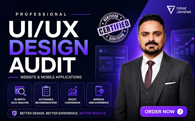 do UI UX audit and usability testing