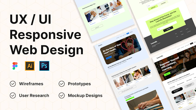 Design responsive web page by Amitaj90 | Fiverr