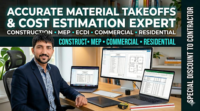 do expert quantity takeoff and accurate construction cost estimation