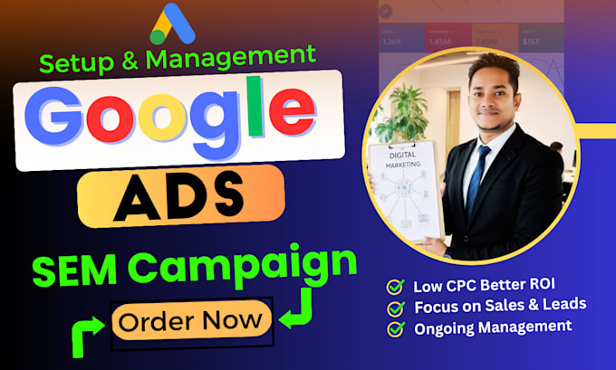 be google ads campaign SEM specialist with tracking