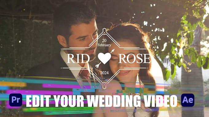 edit your wedding and event video