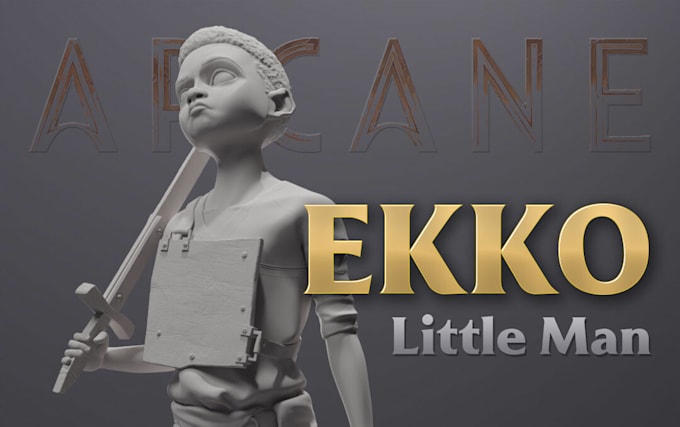 esculpir personagem 3d de qualidade, stl, miniatura