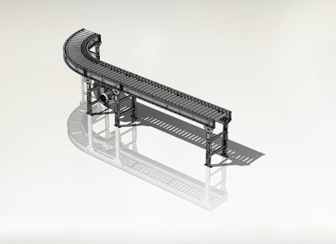 do industrial machine design, 3d, technical drawing for process