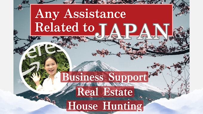 be your japanese virtual assistant and customer support