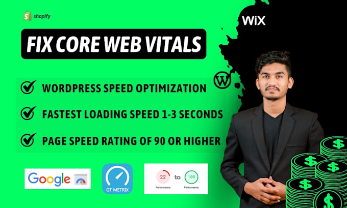 fix core web vitals issue and wordpress speed optimization page speed insights
