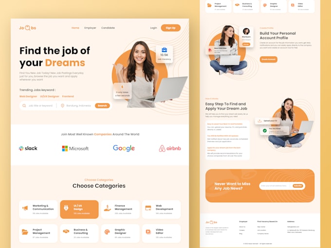 do figma design, website ui design, website mockup or figma website design