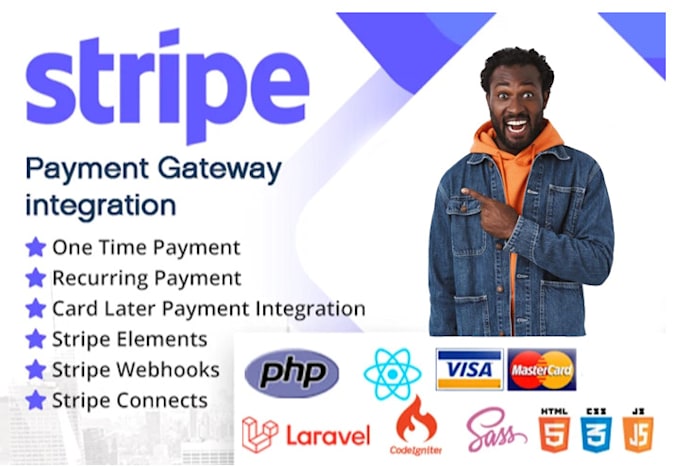integrate and set up the stripe API on your website