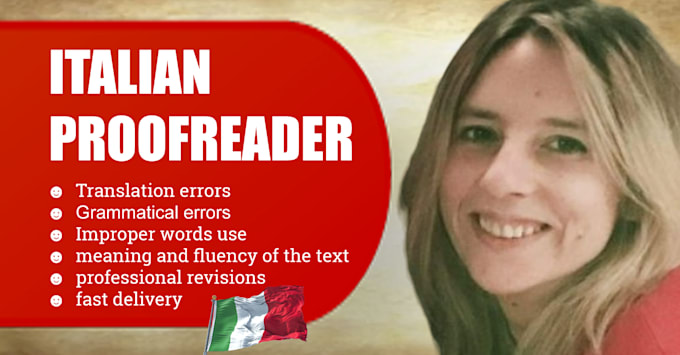 proofread your italian book, italian proofreader