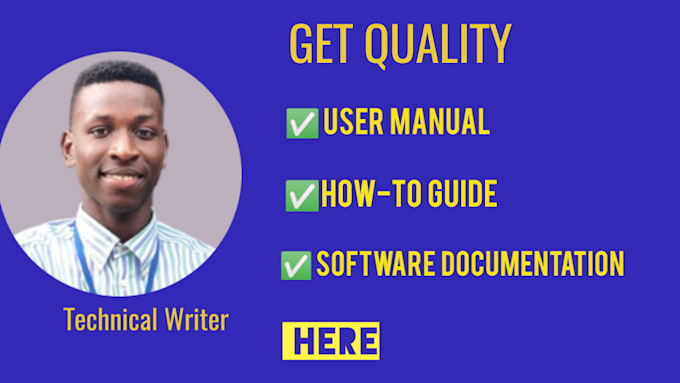 document user manuals, user guides, and tutorials