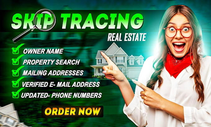 provide real estate probate leads and other real estate leads with skip tracing