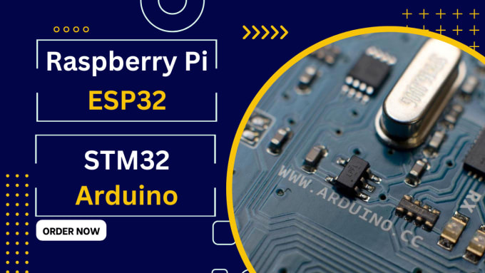 Do your embedded and iot projects using raspberry pi, esp32, arduino ...