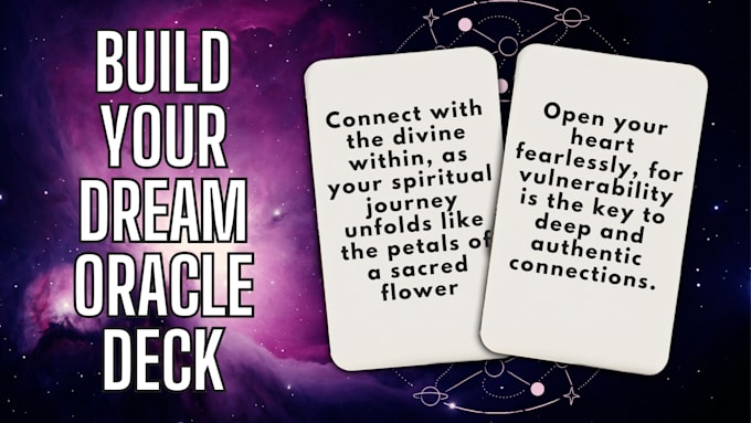 make your own oracle deck