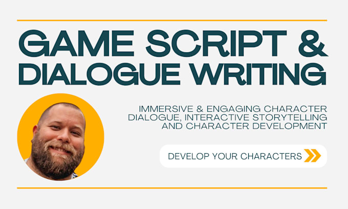 write engaging character dialogue for your video game