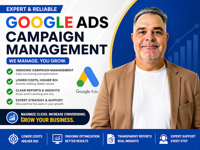 be your google ads account manager