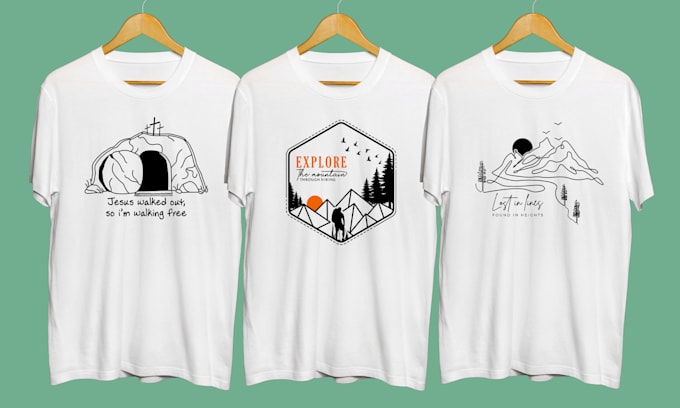 Diseña camisetas gráficas minimalistas personalizadas para tu