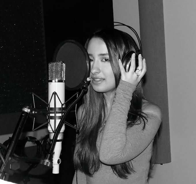 Record myself singing your song by angeliquebrenes fiverr