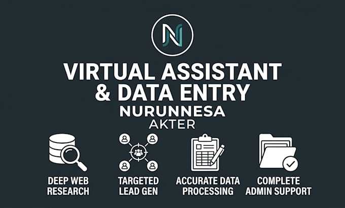 data entry, copy paste, web research, and data entry typing work job
