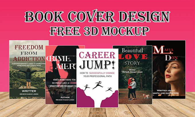 Create an eye catching book and e book cover design by Limon_art | Fiverr