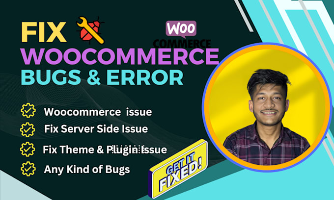 fix any wordpress or woocommerce errors,bugs and issues