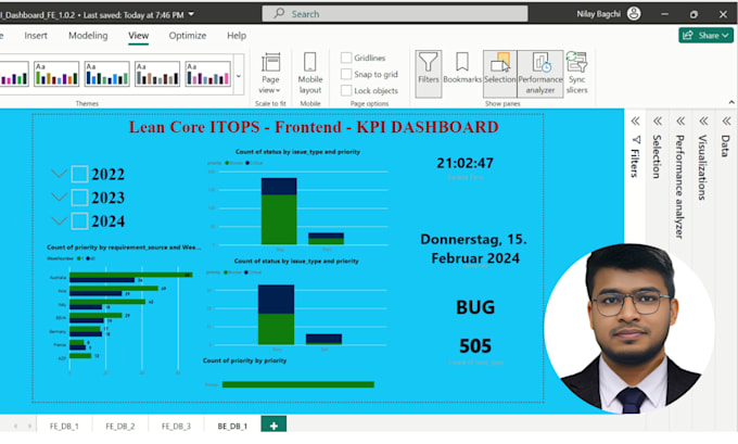 create automated power bi reports with custom visuals