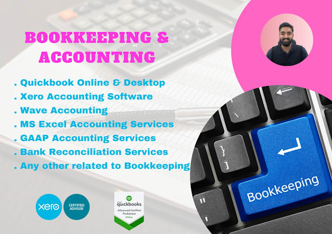 do setup, clean up and bookkeeping in quickbooks online, xero and wave