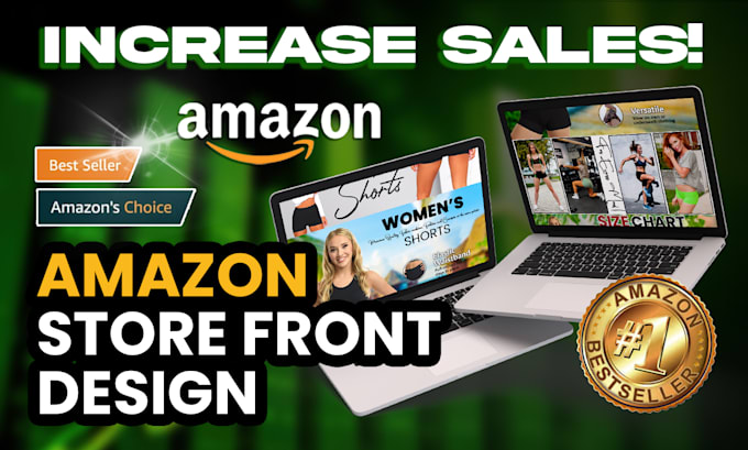design  amazon storefront with professional design expertise
