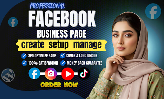 create and setup impressive facebook business page