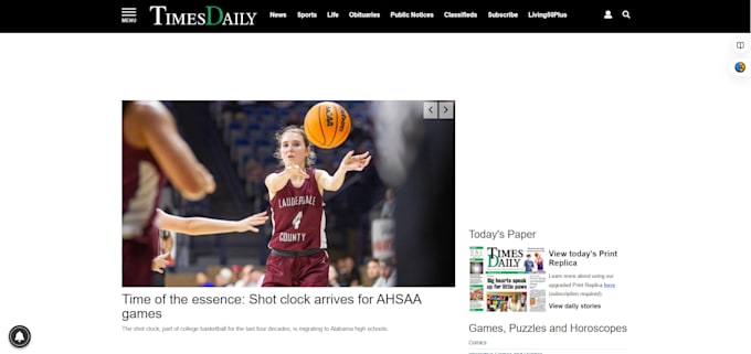 do guest post on timesdaily, inkl kreafolk, onpattison