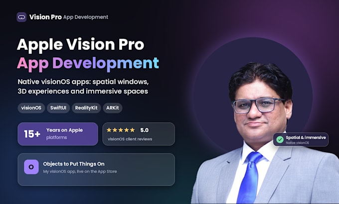 develop your apple vision pro app in visionos, swiftui and realitykit