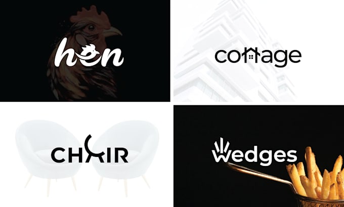create a unique wordmark, lettermark or font based logo