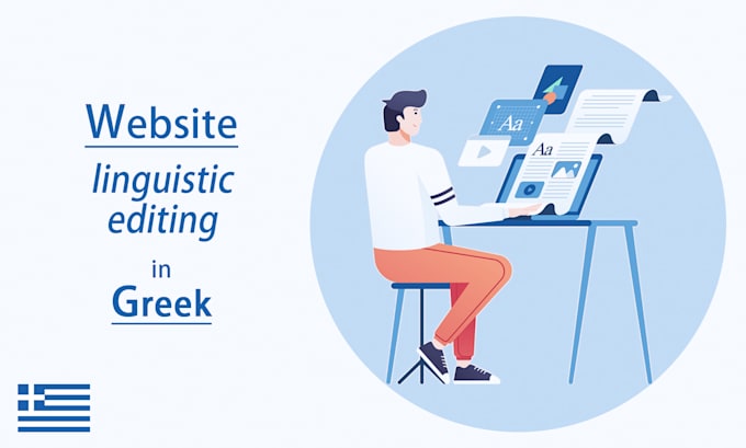 review and localize your website content in greek
