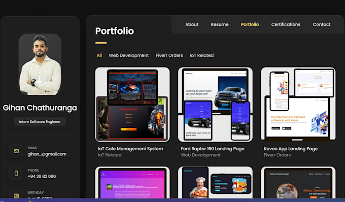 Design stunning web pages, landing pages, portfolio html css by Tech ...